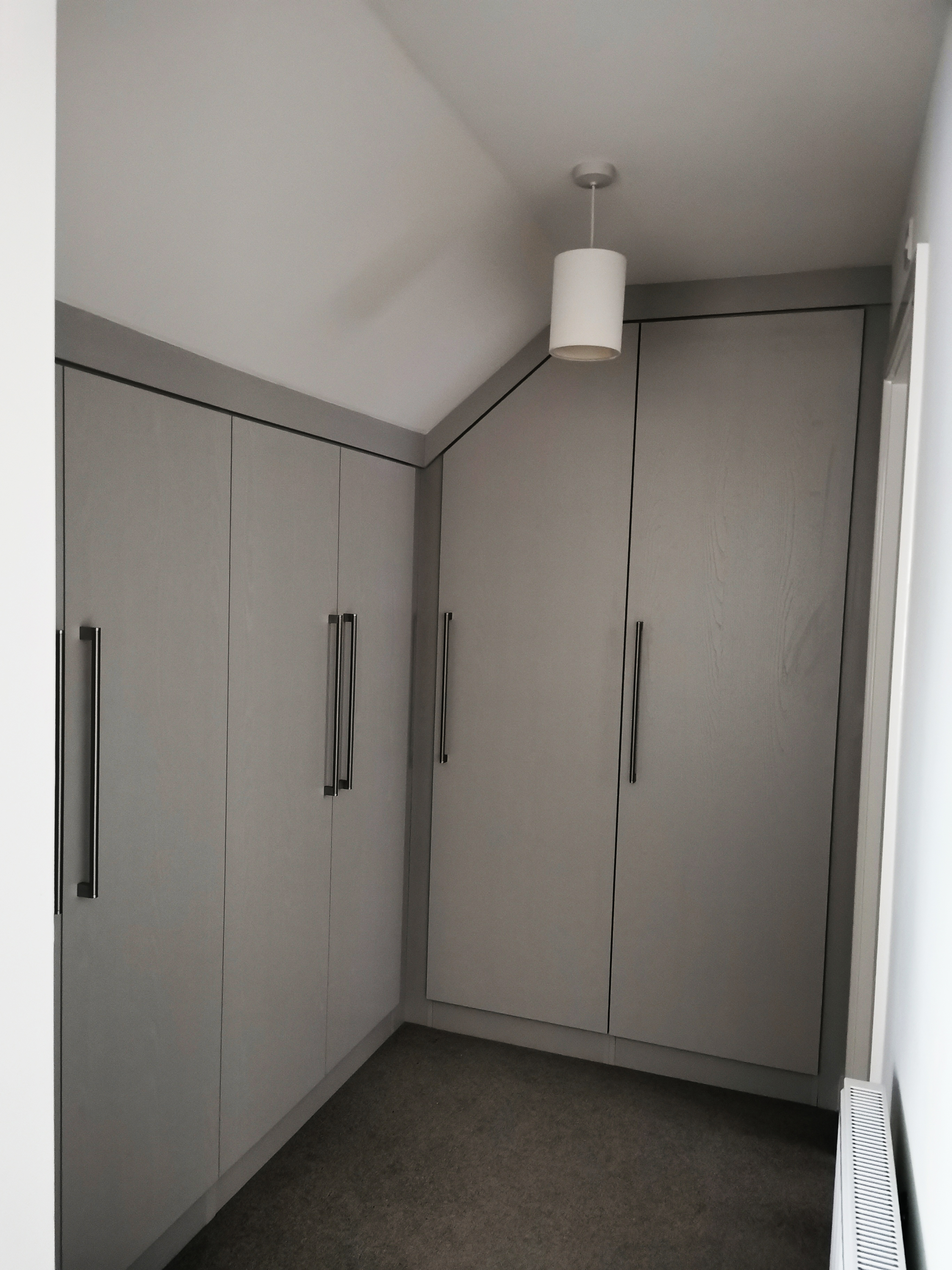 Grey Loft Fitted Wardrobes